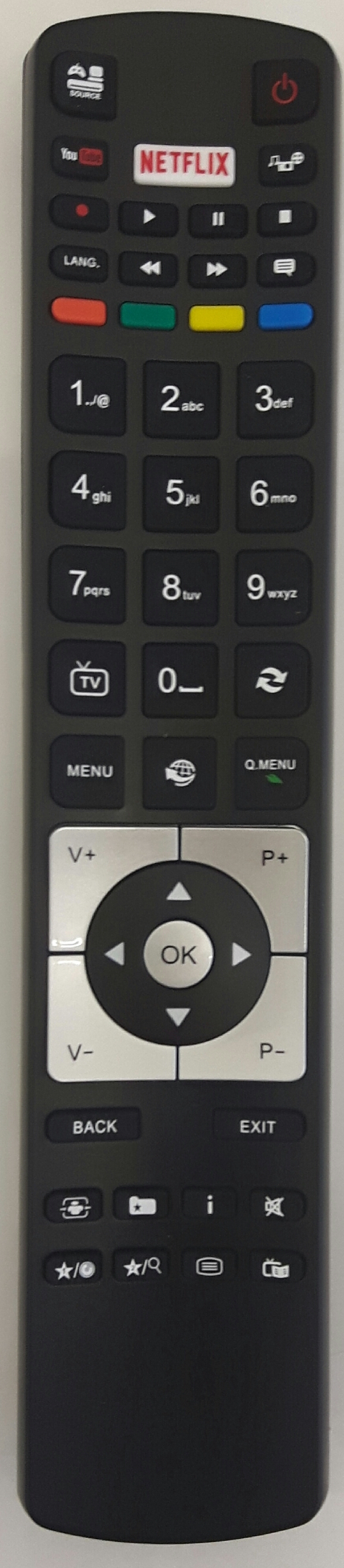 FINLUX RC5117 Remote Control Original