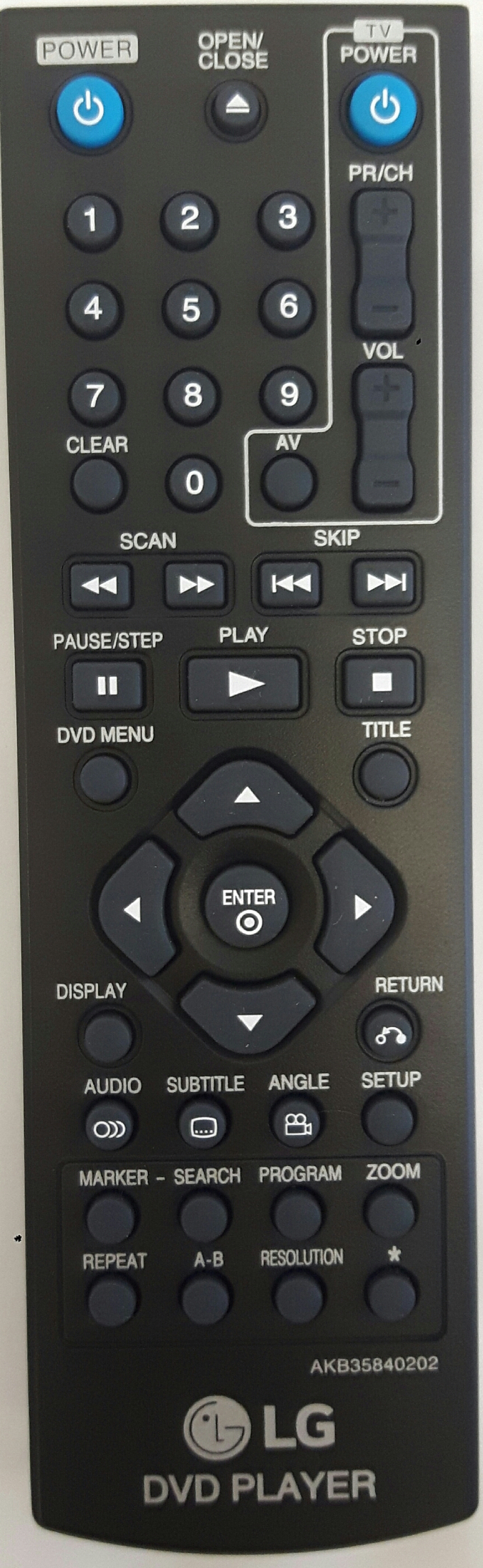LG AKB35840201 Remote Control - Genuine Original