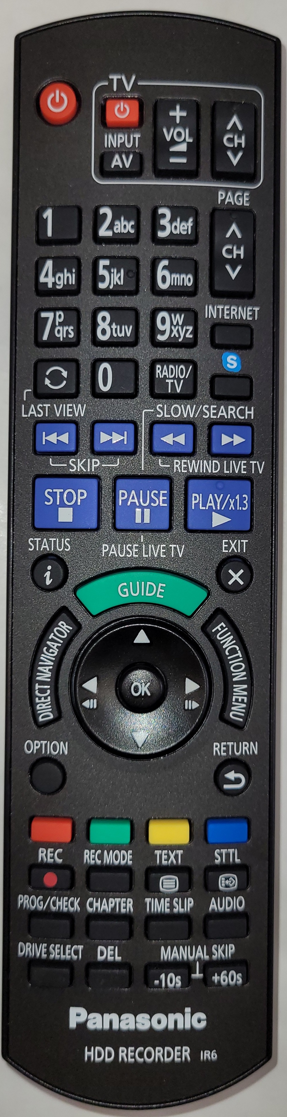 Panasonic DMR-HCT130EG Remote Control - Genuine Original