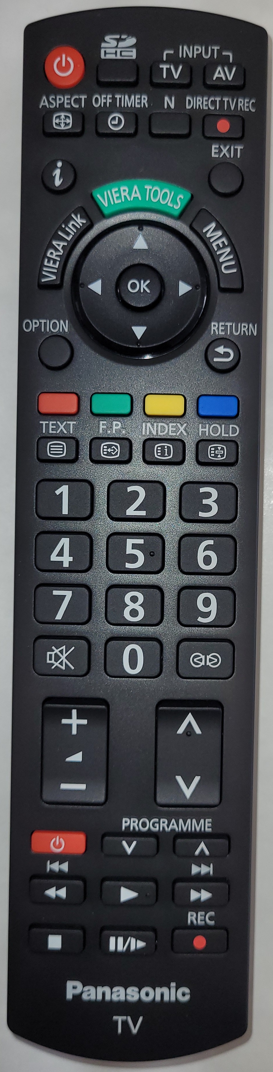 Panasonic TX-PR50X10 Remote Control - Genuine Original
