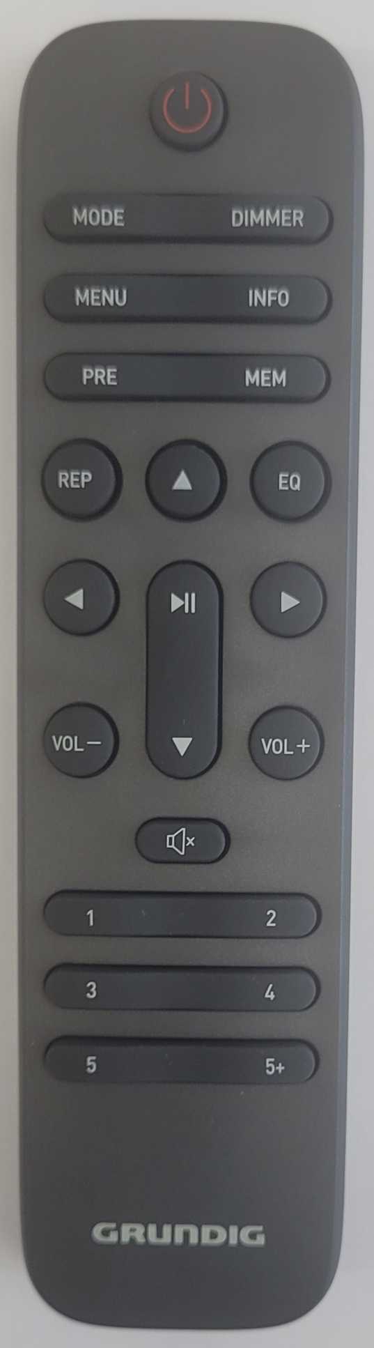 Grundig GSS1100 Remote Control - Genuine Original