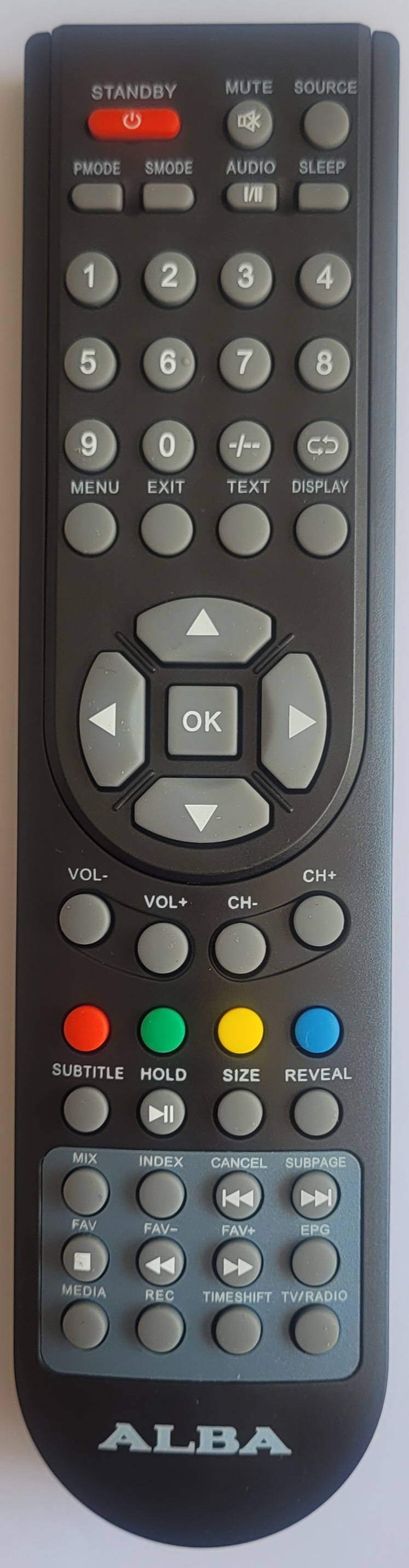 Alba LED16DVDA5B Remote Control - Genuine Original