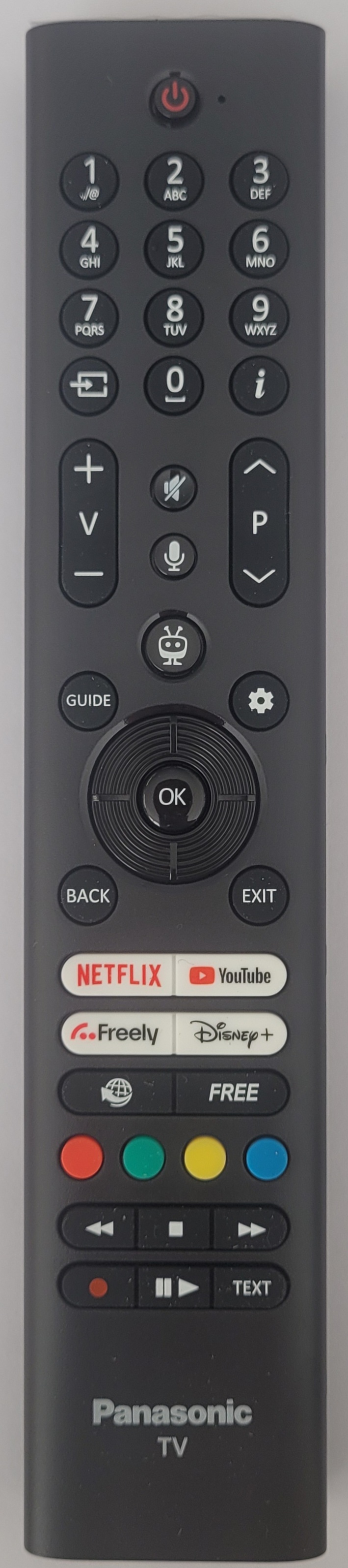 Panasonic TB-43W61AEY TV Remote Control – Genuine Original