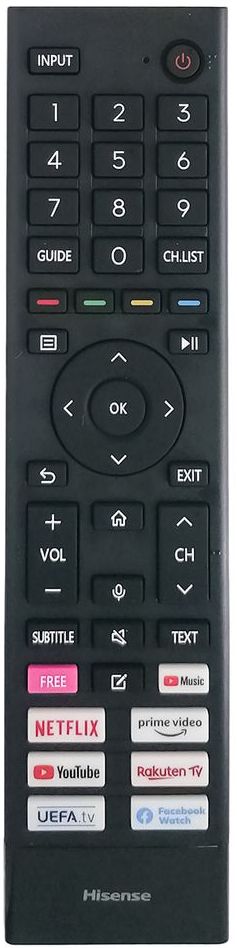 Hisense 50A6BG Remote Control - Genuine Original