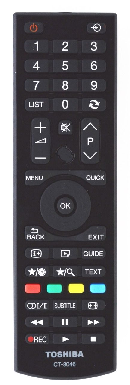 Toshiba CT-8046 Remote Control - Genuine Original
