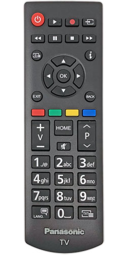 Panasonic 30100897 TV Remote Control - Genuine Original