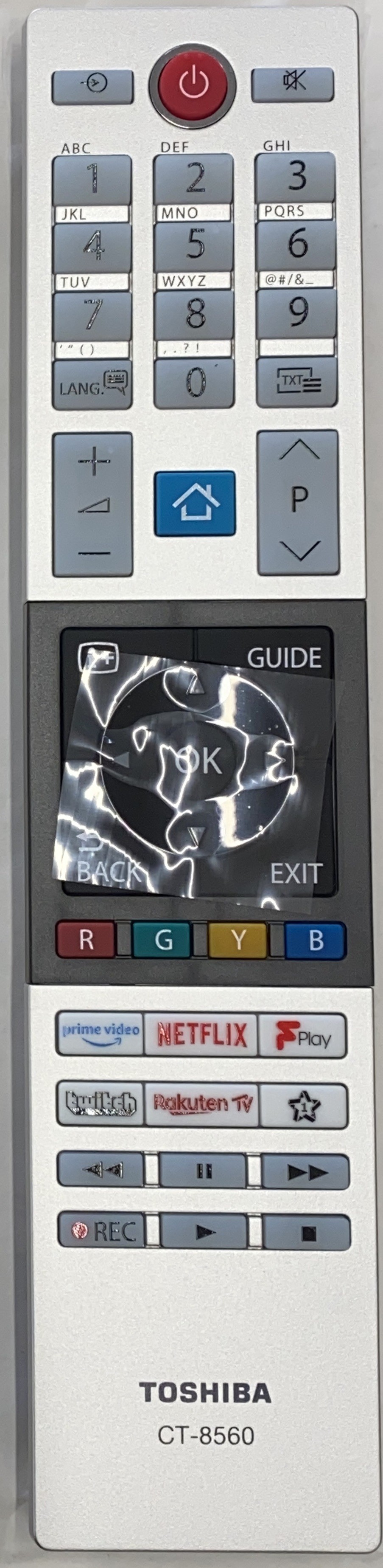 Toshiba 24WK3C63DB/2 Remote Control - Genuine Original