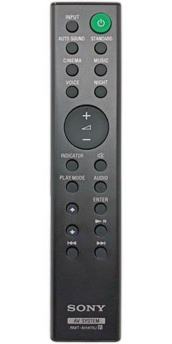Sony HT-S100F Remote Control - Genuine Original