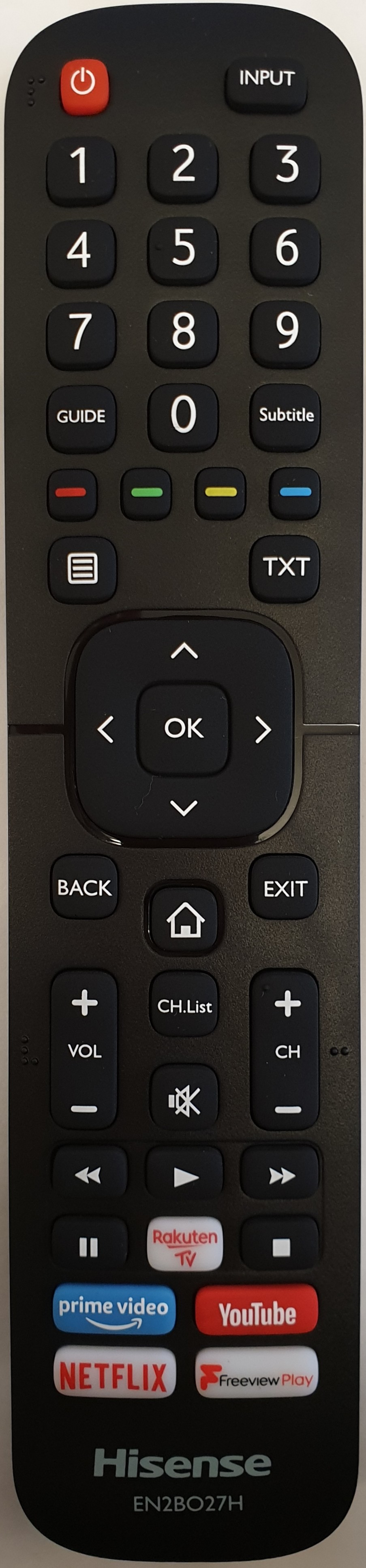 Hisense 32A5600FTUK Remote Control - Genuine Original