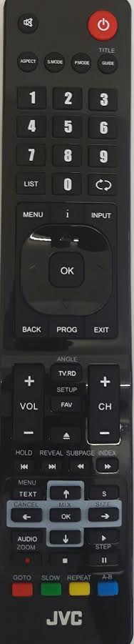 JVC LT55C550 Remote Control Original   