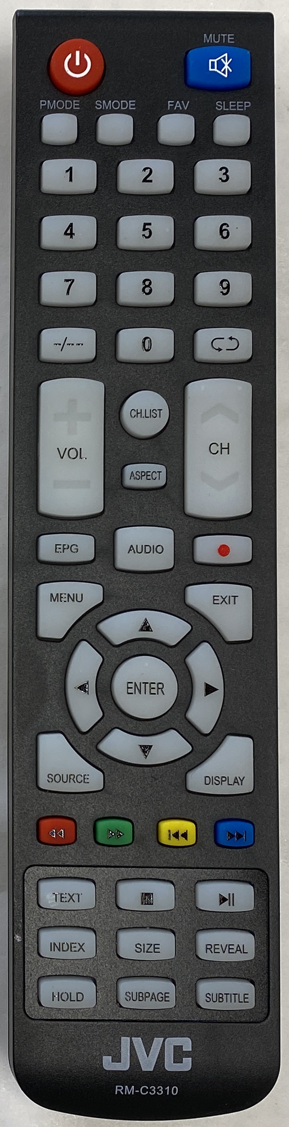 JVC 4413016 Remote Control - Genuine Original