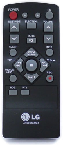 LG XA14-D0U Remote Control - Genuine Original