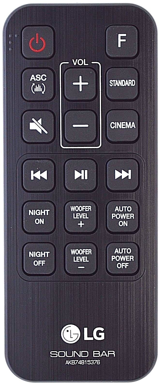 LG AKB74815376 Remote Control Original 