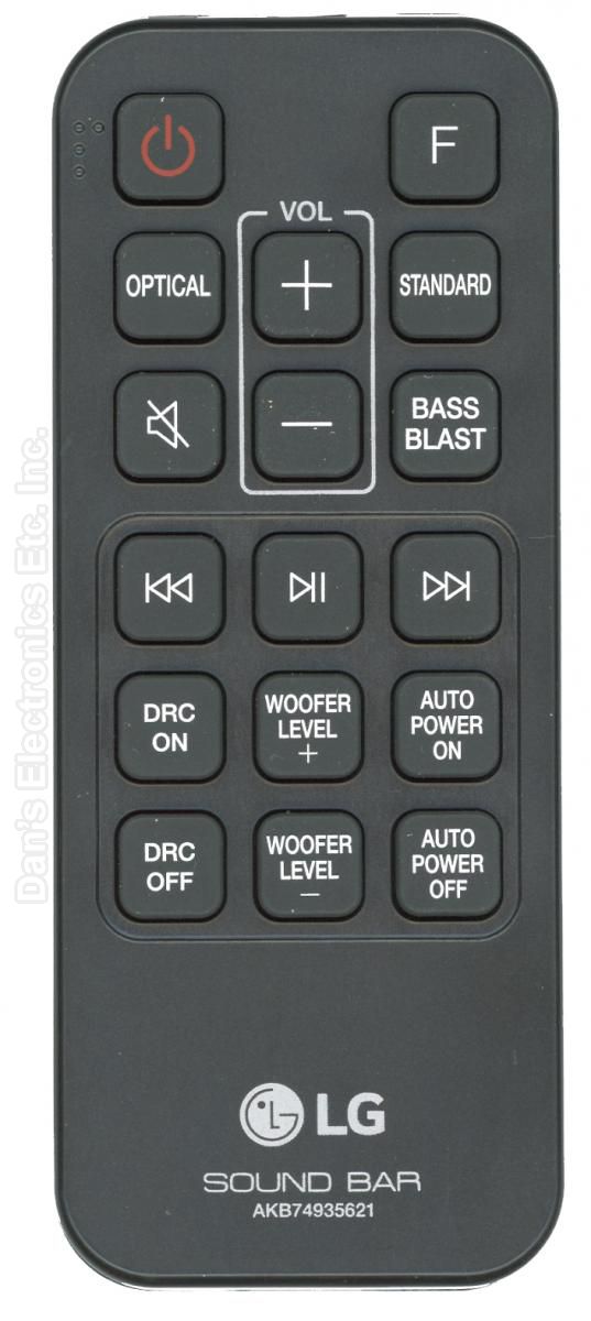 LG SQC1 Remote Control - Genuine Original