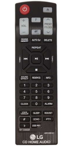 LG CJ44 Remote Control - Genuine Original