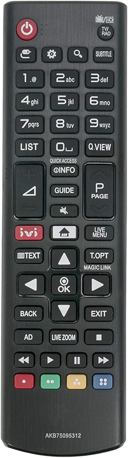 LG AKB75095312 Remote Control Original