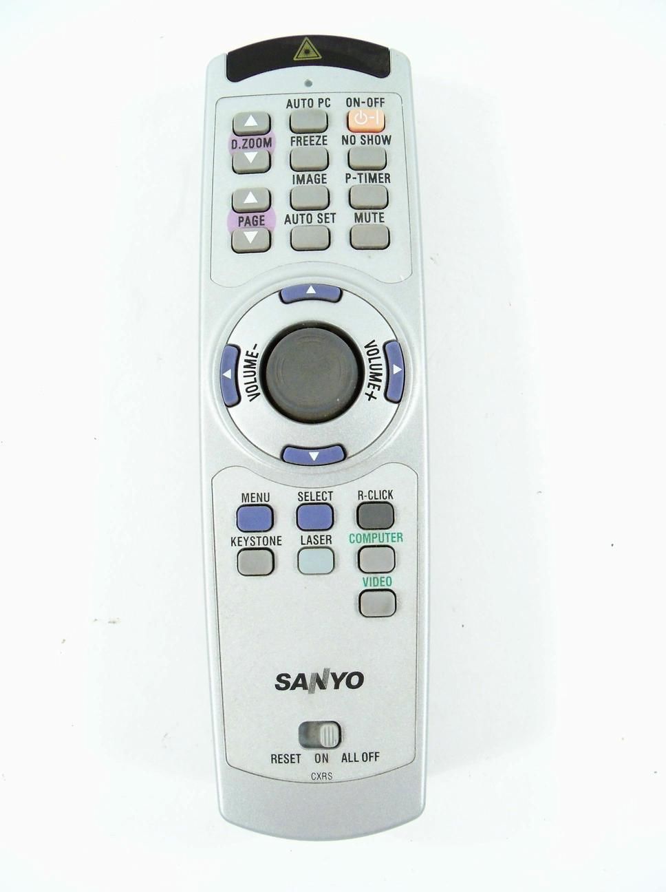 SANYO PLCSE20A Remote Control Original