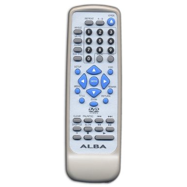 ALBA DVD165B Remote Control Original