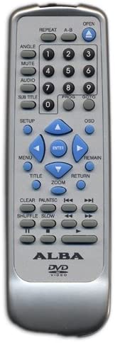 ALBA DVD50XI Remote Control Original