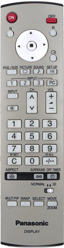 Panasonic TH42PWD8 Remote Control - Genuine Original
