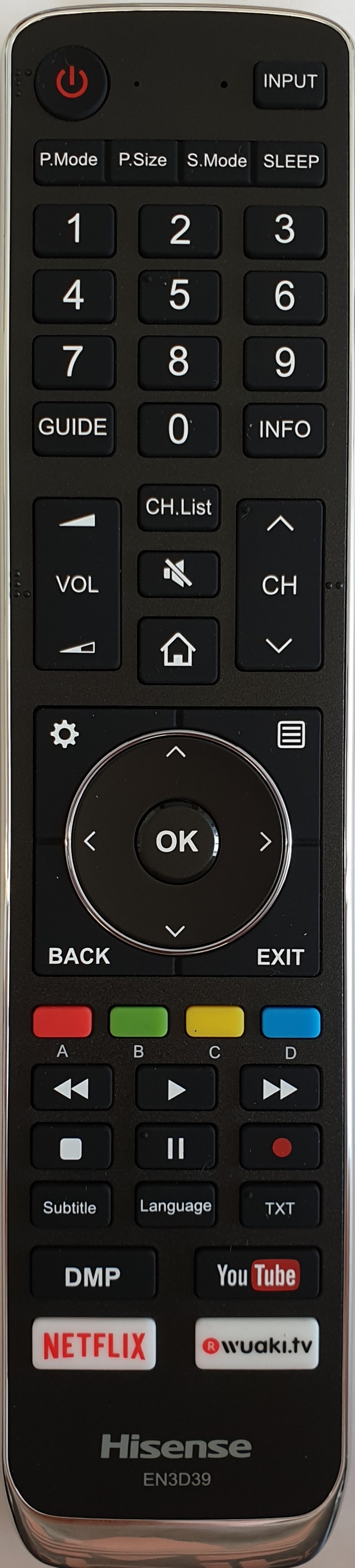 Hisense T210143 Remote Control - Genuine Original