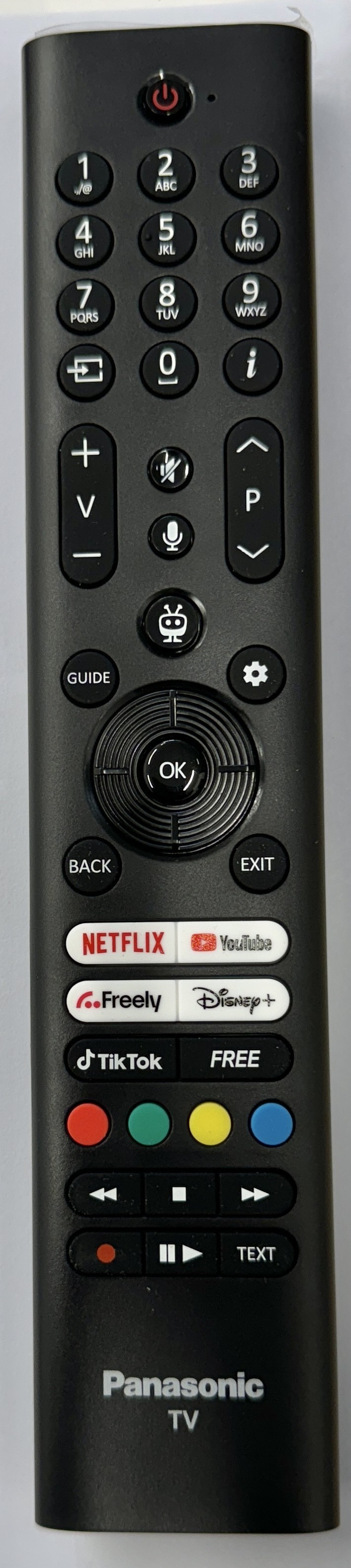 Panasonic 23925130 TV Remote Control - Genuine Original