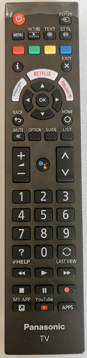 Panasonic TX-65JXW834 Remote Control - Genuine Original