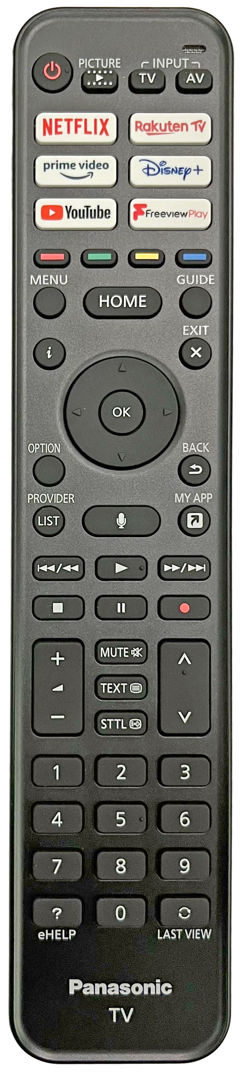 Panasonic N2QBYA000057 TV Remote Control - Genuine Original
