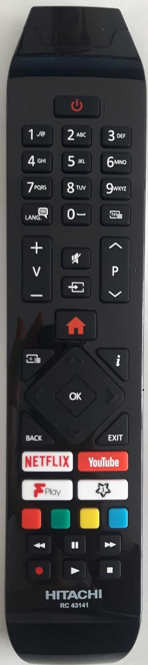 Hitachi RC43141 Remote Control - Genuine Original