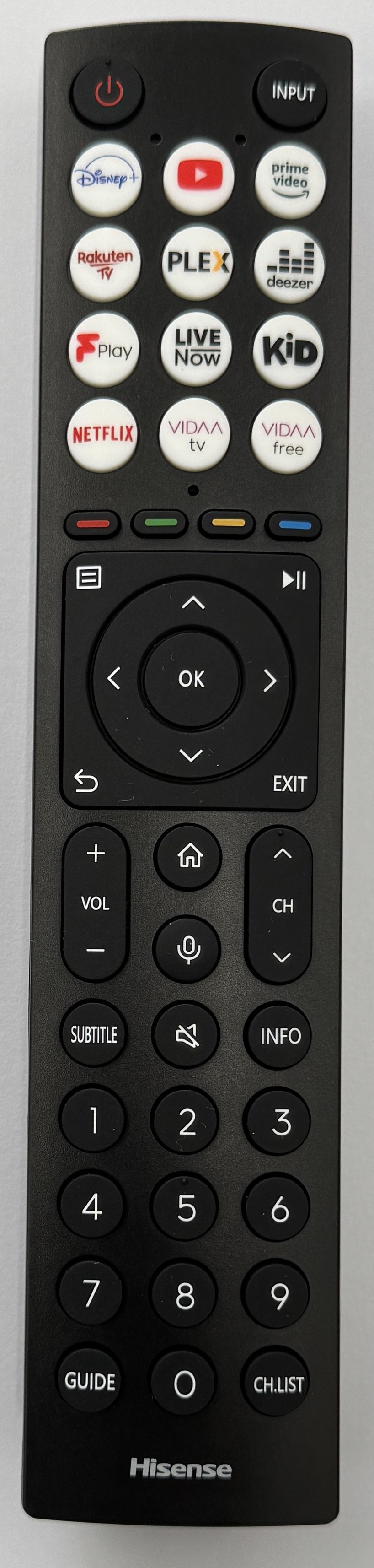 Hisense 100L5HTUKD Remote Control - Genuine Original