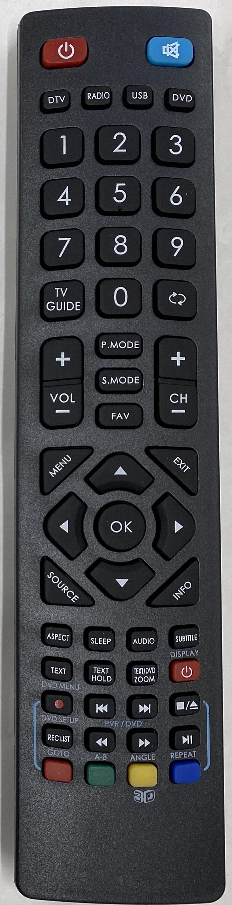 BLAUPUNKT 23-173G-GB-2B-FTCDU-UK Remote Control Original 