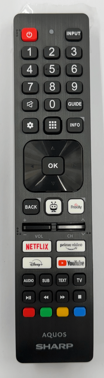 SHARP 4T-C55GK4245KB Remote Control - Genuine Original
