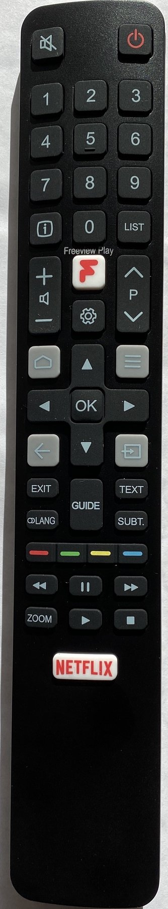 TCL 65P6K-UK Remote Control - Genuine Original