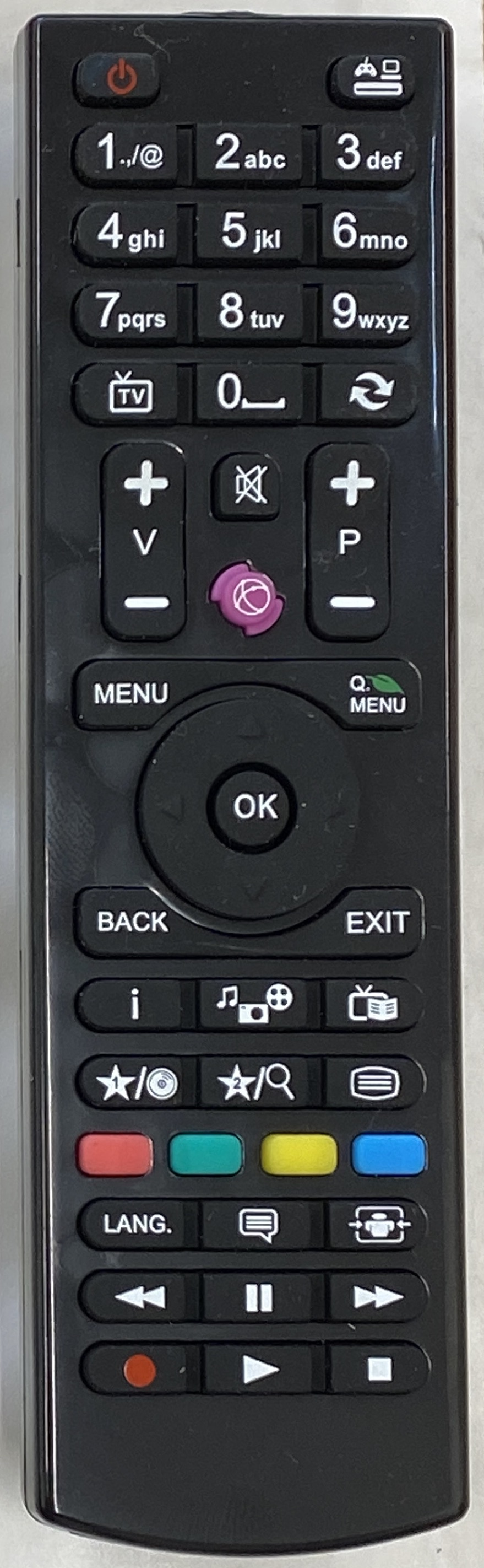 ALBA LED1691HD Remote Control Original