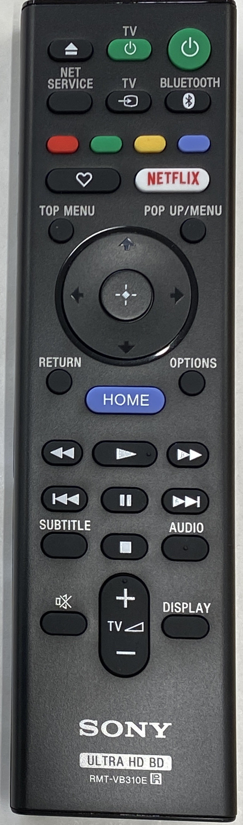 Sony UBP-X1000ES Remote Control - Genuine Original