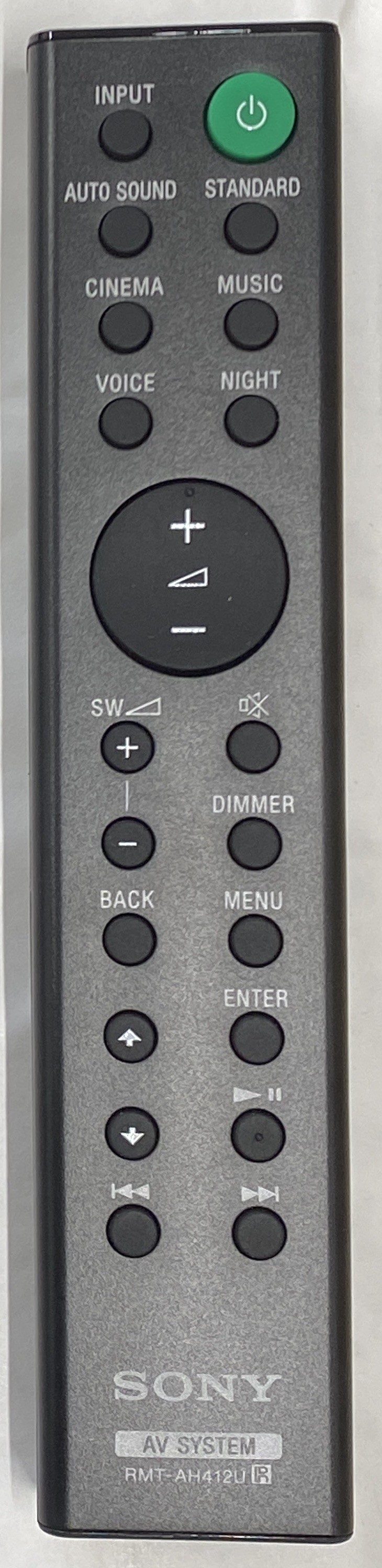 Sony HT-S40R Remote Control - Genuine Original