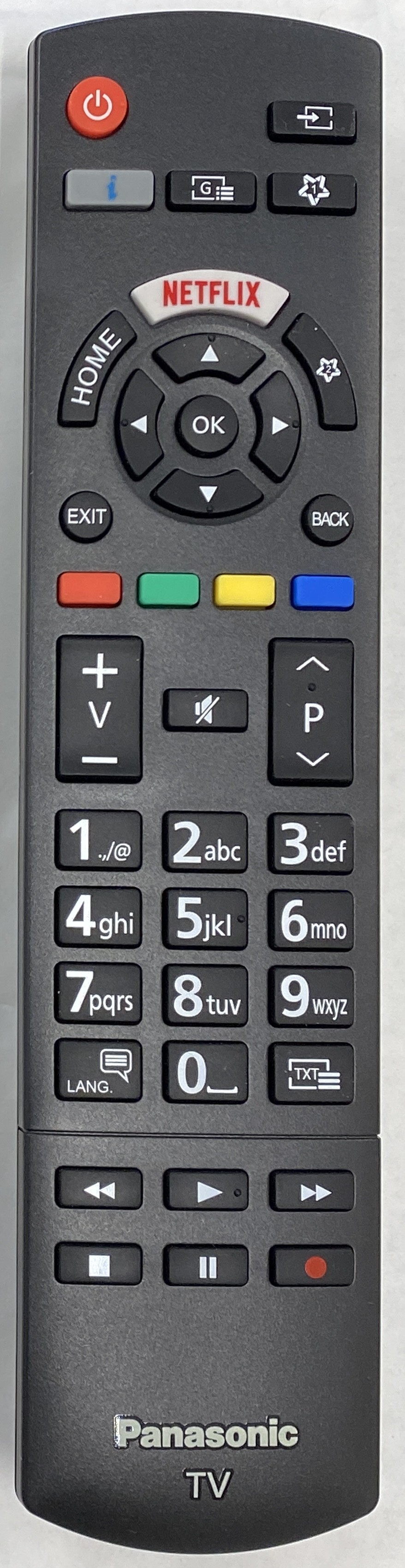 Panasonic TX-49FX550B TV Remote Control - Genuine Original