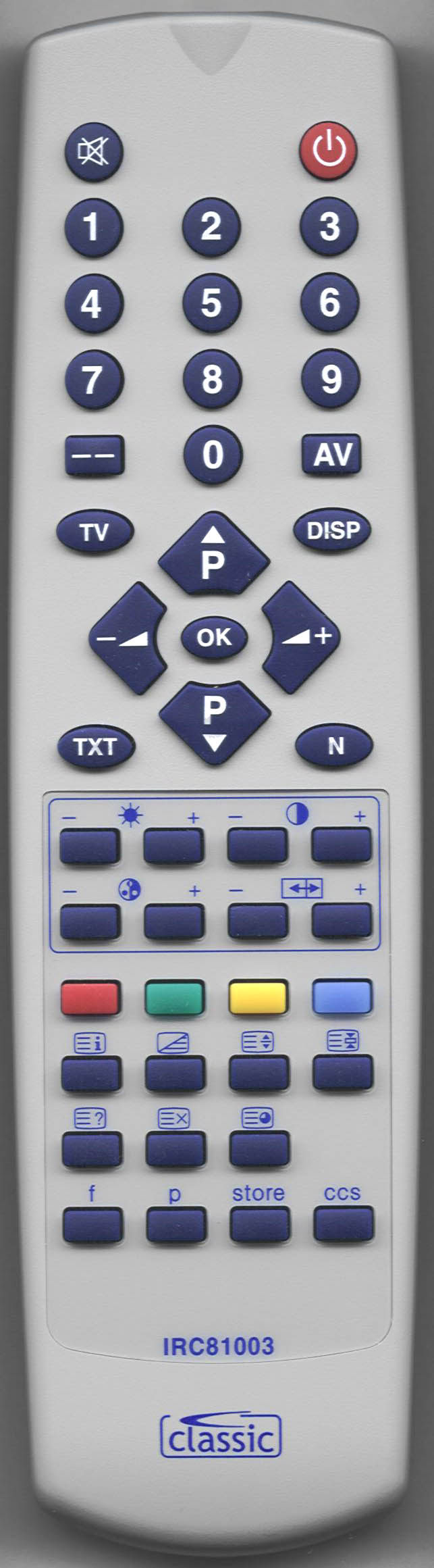 LUXOR 180 5564 Remote Control