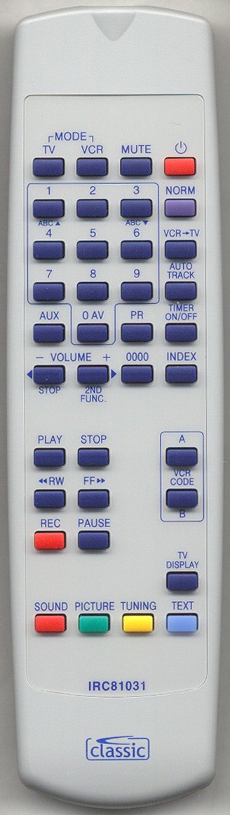 THOMSON 10MG73B Remote Control Alternative