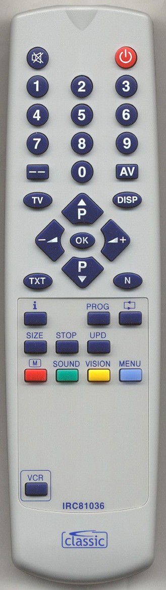 LUXOR 5592 TX Remote Control Alternative