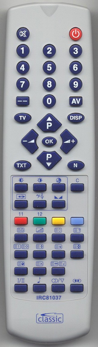 PANASONIC TX1 Remote Control PANASONIC TX1 Remote Control