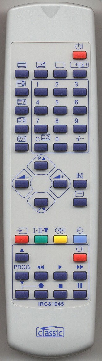 HITACHI C2567TN Remote Control Alternative