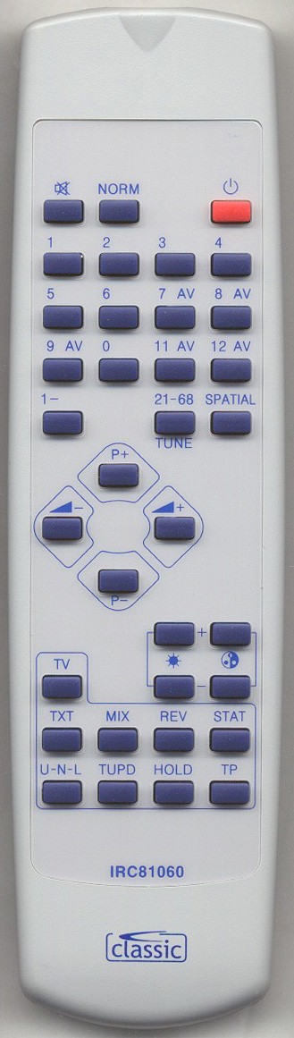 HITACHI CPT 2048 Remote Control
