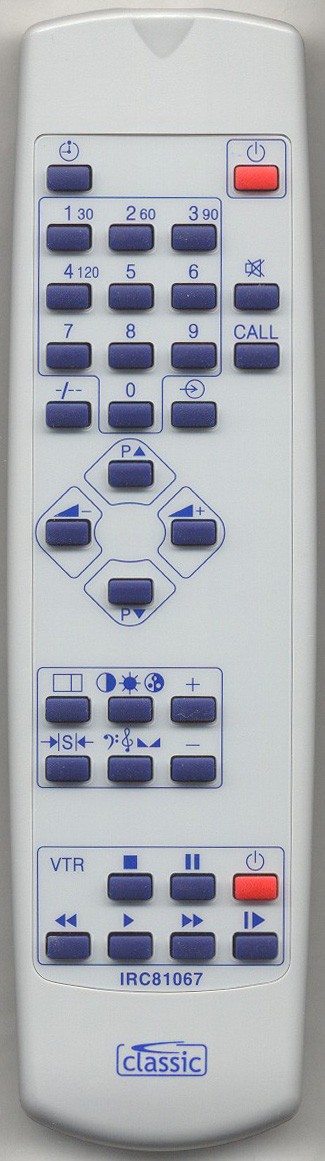 TOSHIBA 2107 TD Remote Control