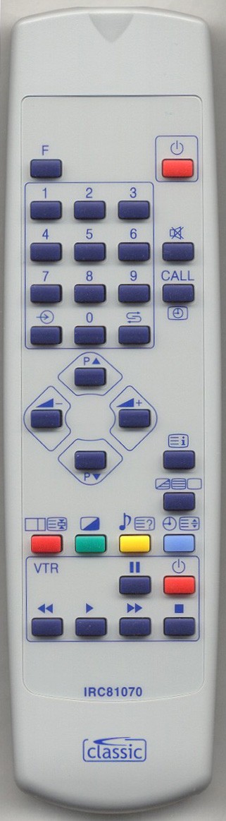 TOSHIBA 7010 HYP Remote Control