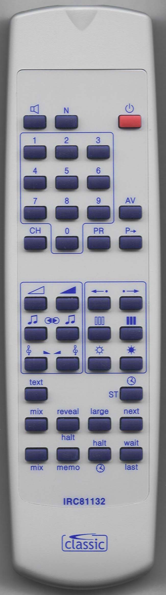 LUXOR 190 9501-15 Remote Control