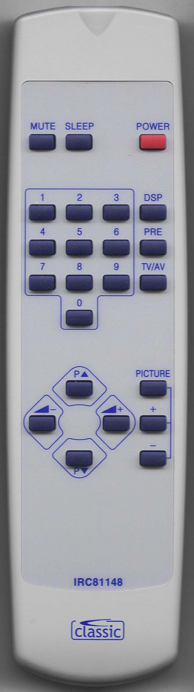 AKURA MOD. CG 22 DK Remote Control