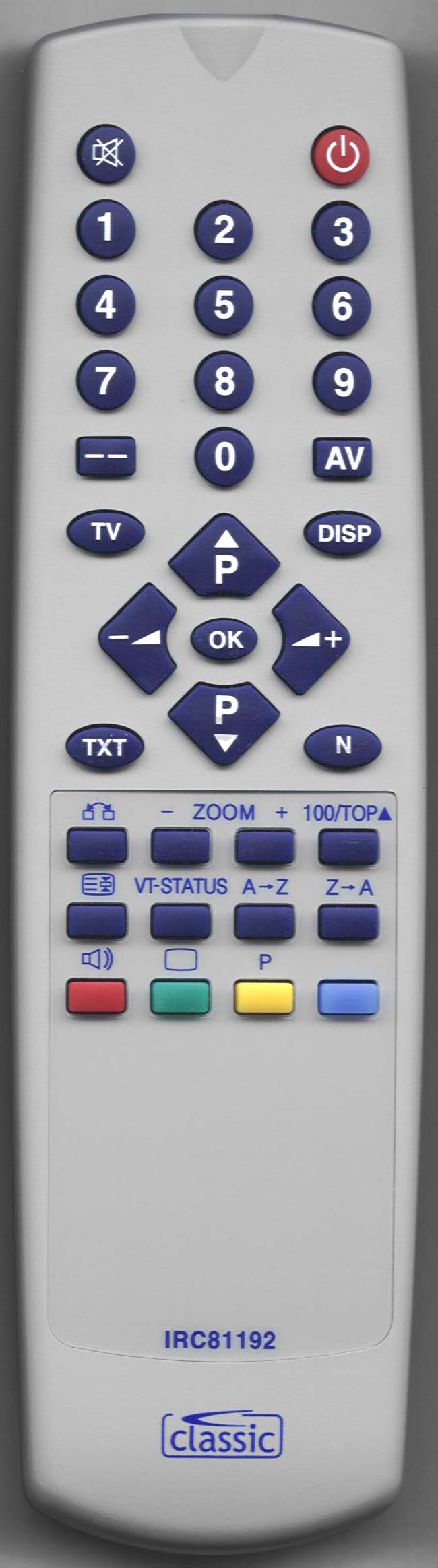 THOMSON TC 99 (CODE002) Remote Control Alternative