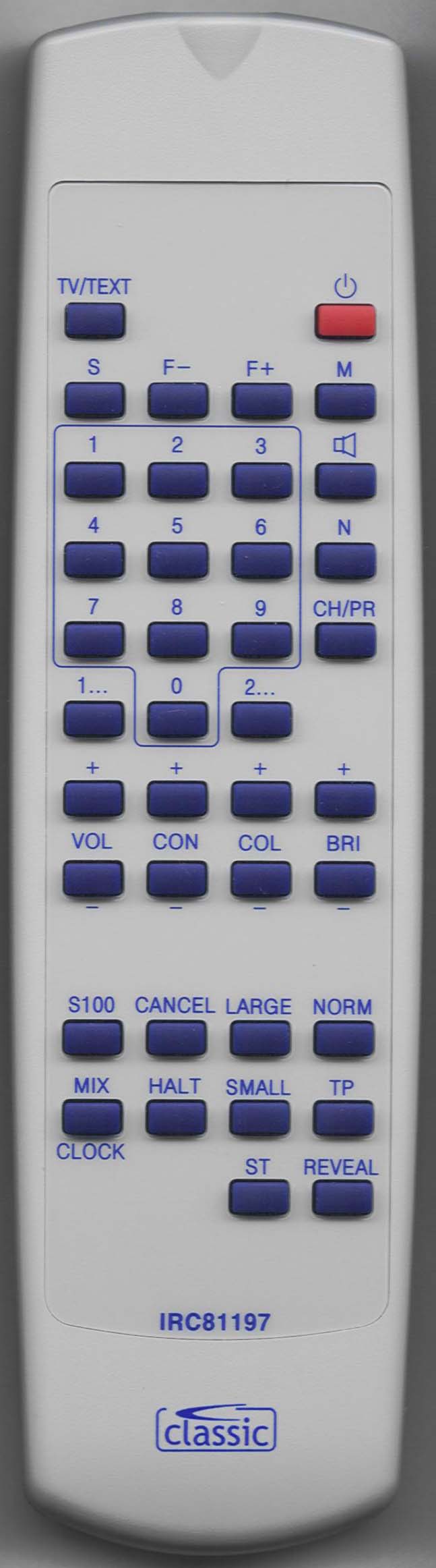 FINLUX 9670 RC Remote Control