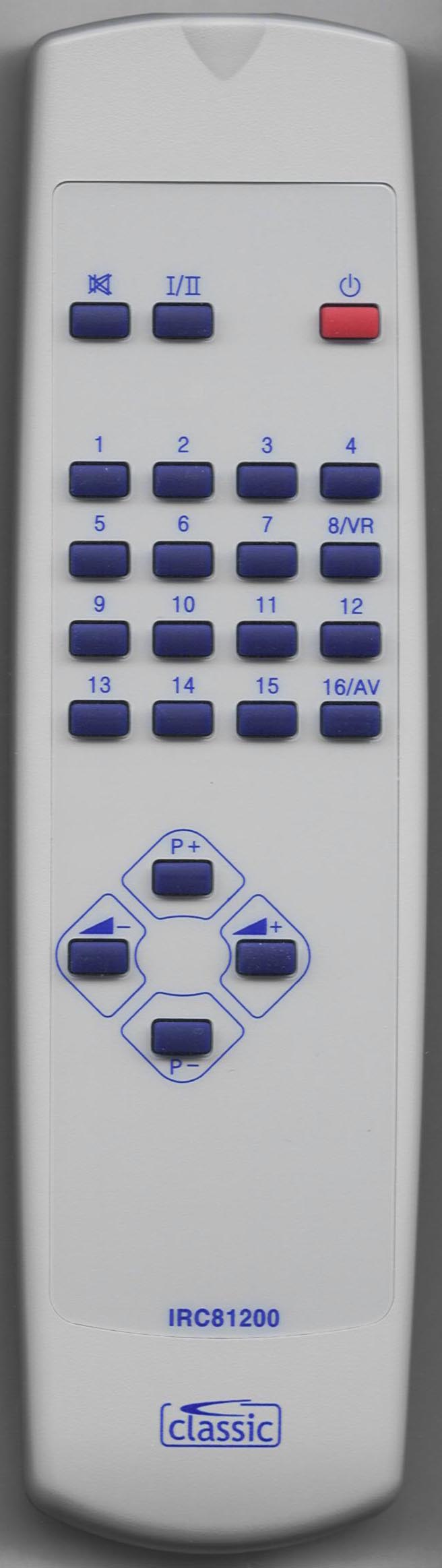HITACHI CPT 1651 Remote Control